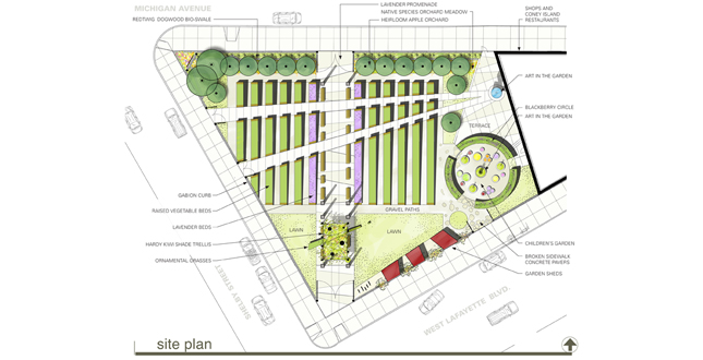 Lafayette Greens: Urban Agriculture, Urban Fabric, Urban Sustainability