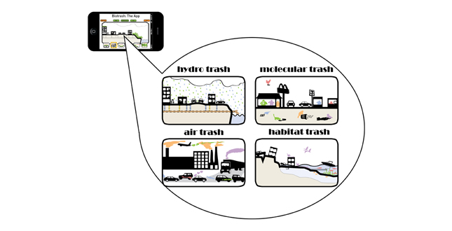 Biotrash: The Video Game, App and Interactive Website