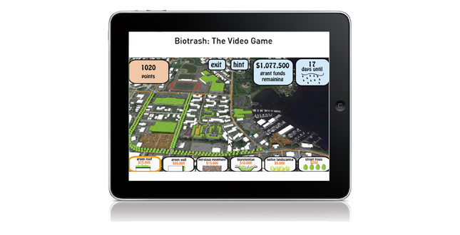 Biotrash: The Video Game, App and Interactive Website