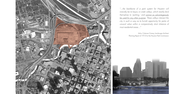Bayou Commons: A New Urban District on Houston’s Buffalo Bayou