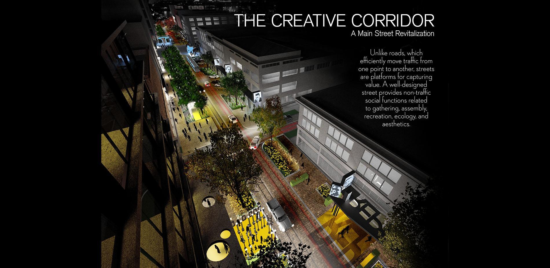 Site Plan: The Creative Corridor