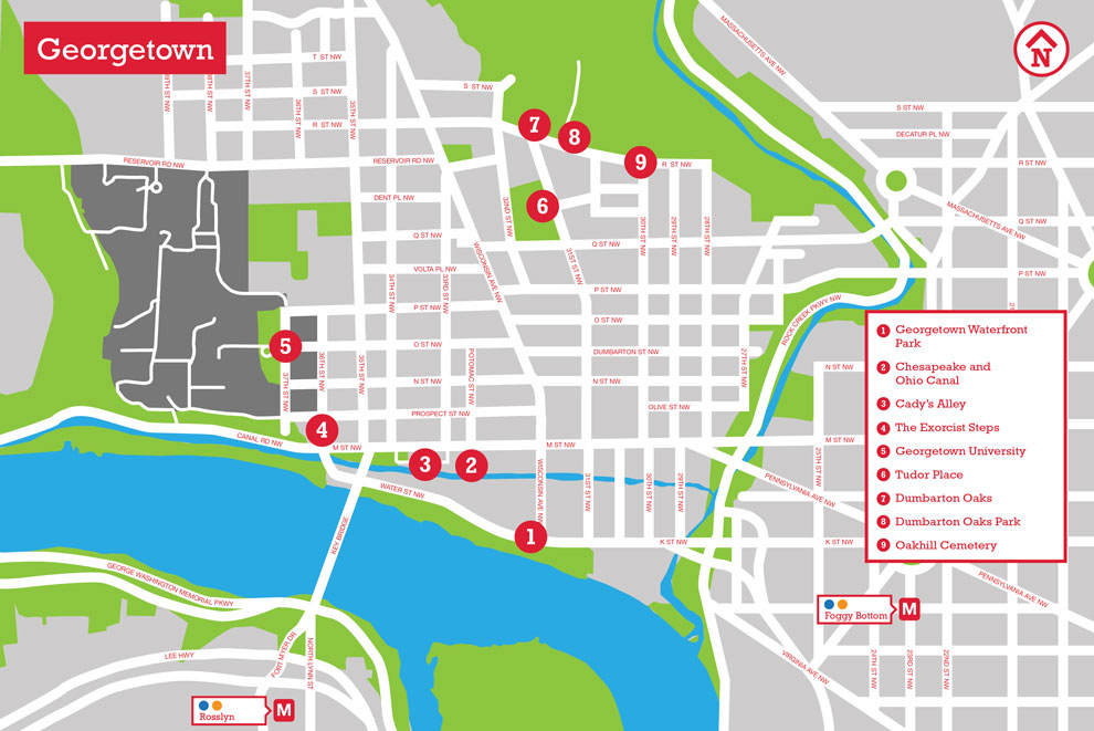 Georgetown Map | Maps