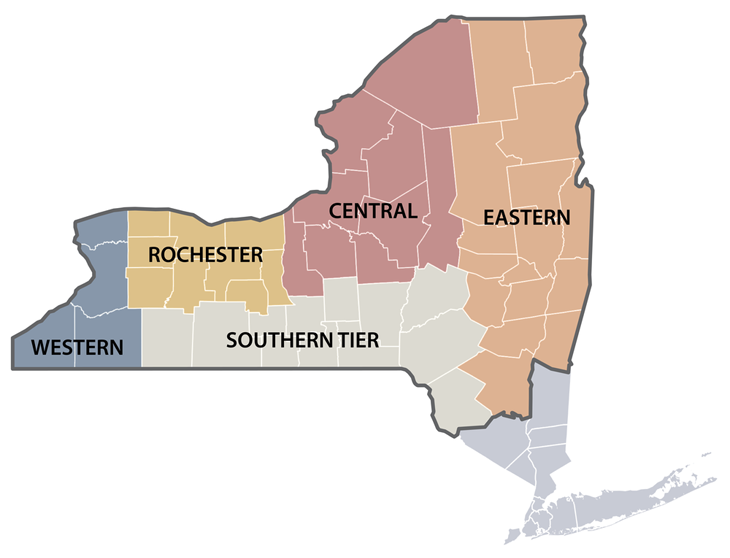 NYU Chapter map