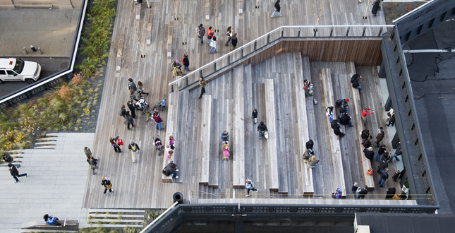 High Line Park in New York 