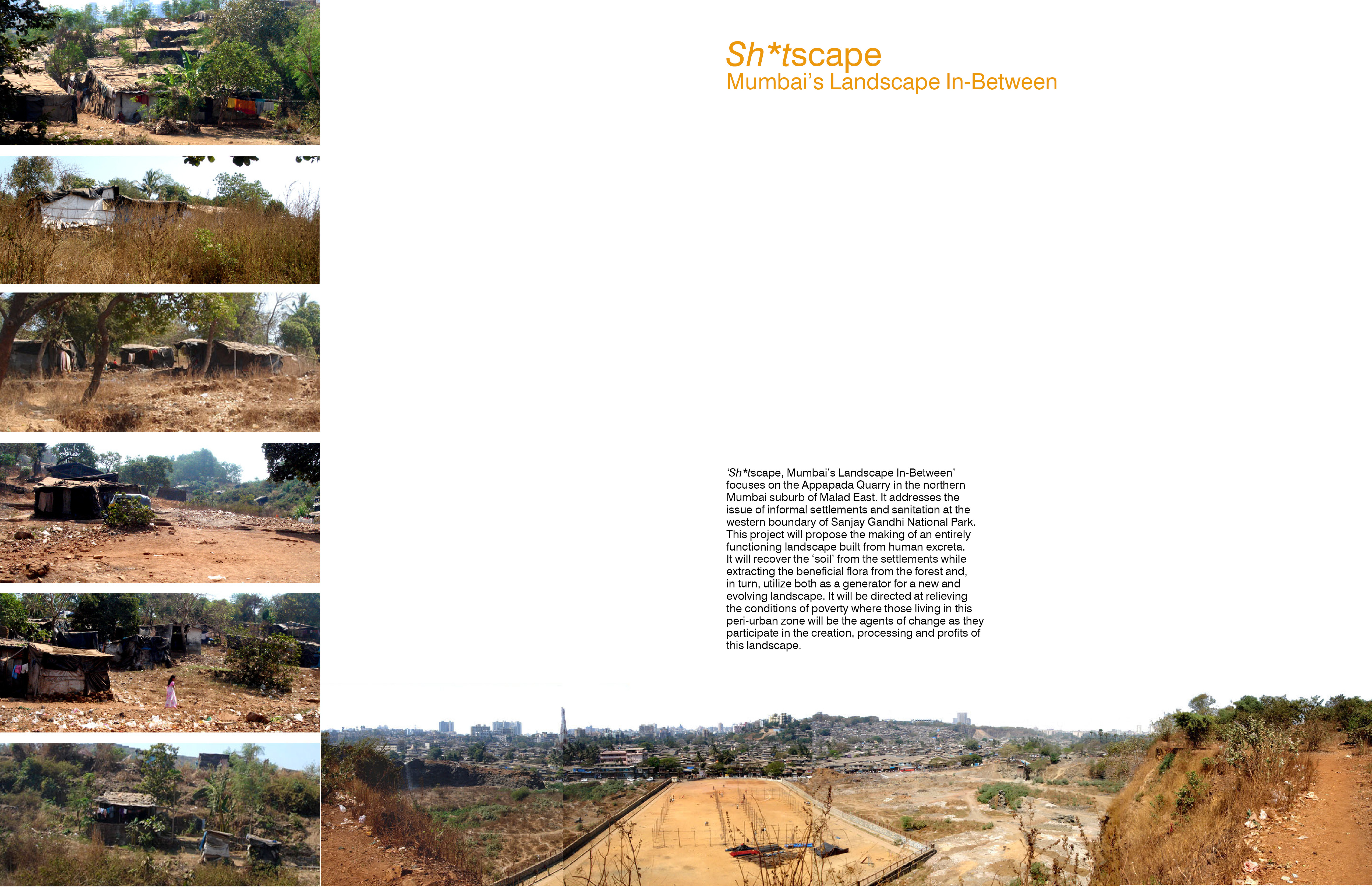 ASLA 2010 Student Awards | Sh*tscape: Mumbai's Landscape In-Between