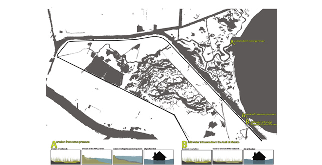 Filling the Gap: A New Productive Land-Building Process for New Orleans, Louisiana