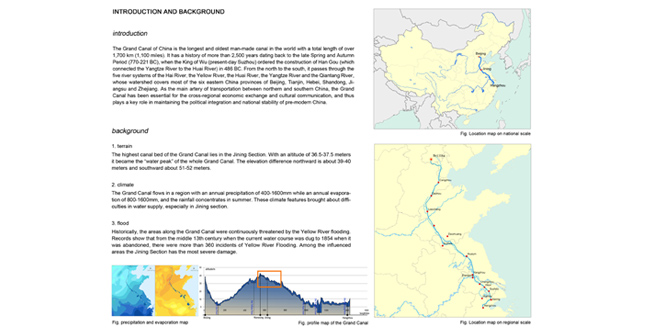 Discovering the Grand Canal Heritage in the Changing Landscape