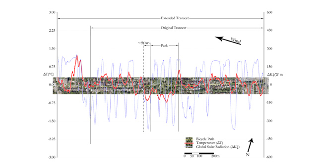 The Cooling Ability of Urban Parks