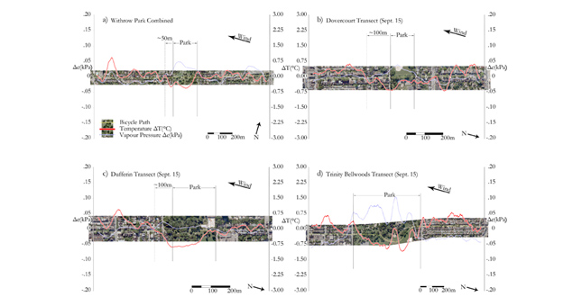 The Cooling Ability of Urban Parks