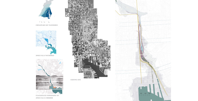 Alchemy of an Urban Estuary: Revealing and Transforming Infrastructure Along the Jones Falls Corridor