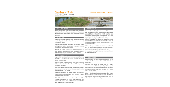 Multi-Variate Study of Stormwater BMPs