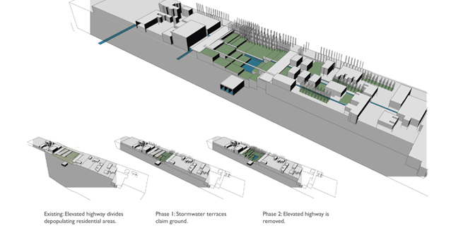 Baltmore Waterworks: Adaptive Hydrology in the Jones Falls Corridor