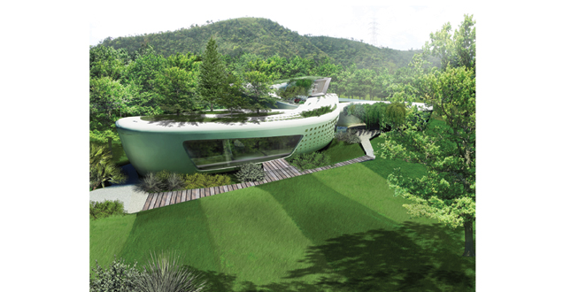 Vegetation house: House for Being the Medium of Plant Growth