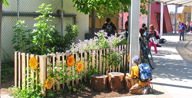 Design Ideas For Schoolyard Transformation, Landscaping Ideas For Schools