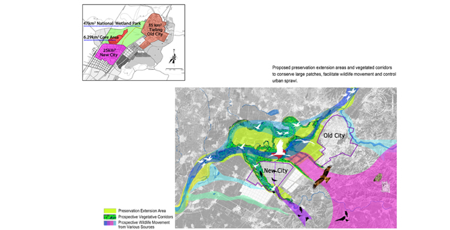 Core Area of Lotus Lake National Wetland Park Landscape Planning