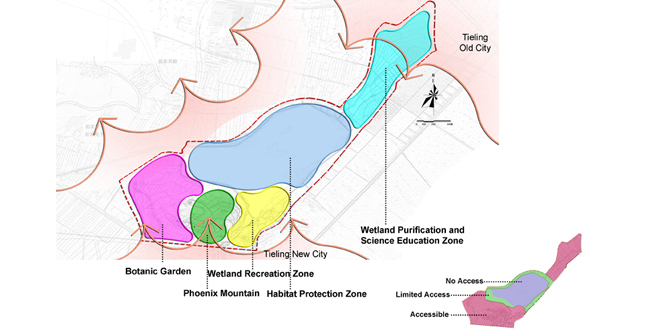 Core Area of Lotus Lake National Wetland Park Landscape Planning