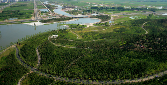 Core Area of Lotus Lake National Wetland Park Landscape Planning