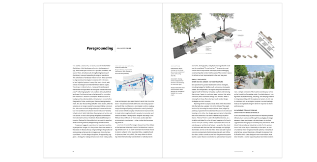 Landscape Infrastructure: essays + case studies