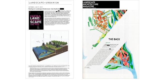 Landscape Infrastructure: essays + case studies