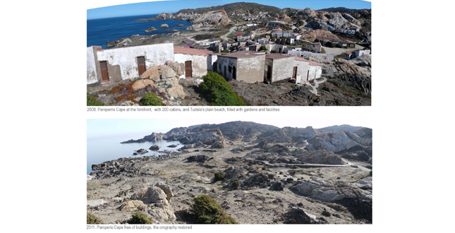Tudela-Culip (Club Med) restoration project in ‘Cap de Creus’ Cape