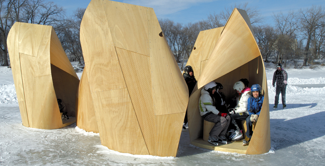 Winnipeg Skating Shelters