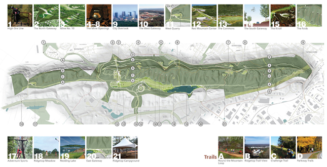 Red Mountain / Green Ribbon —  The Master Plan for Red Mountain Park