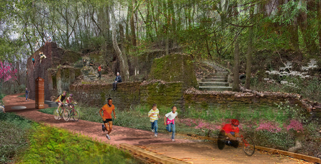 Red Mountain / Green Ribbon —  The Master Plan for Red Mountain Park