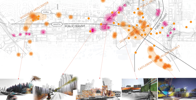 Museum of Freeway Art (MOFA) - The Atlanta I/75 - I/85 Connector Transformation