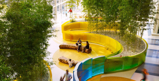 The Crown Sky Garden: Ann & Robert H. Lurie Children's Hospital of Chicago