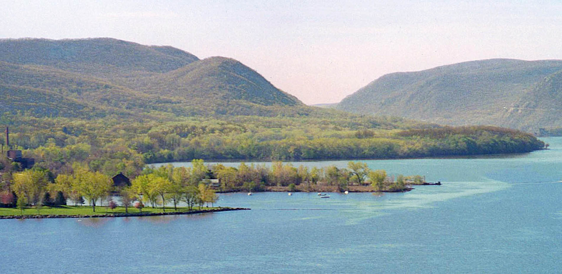 The Long Dock peninsula