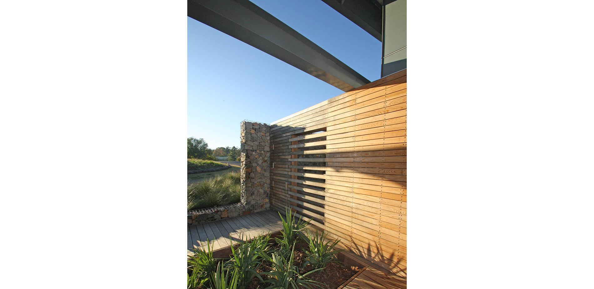 Milled and Recycled Cypress Slats