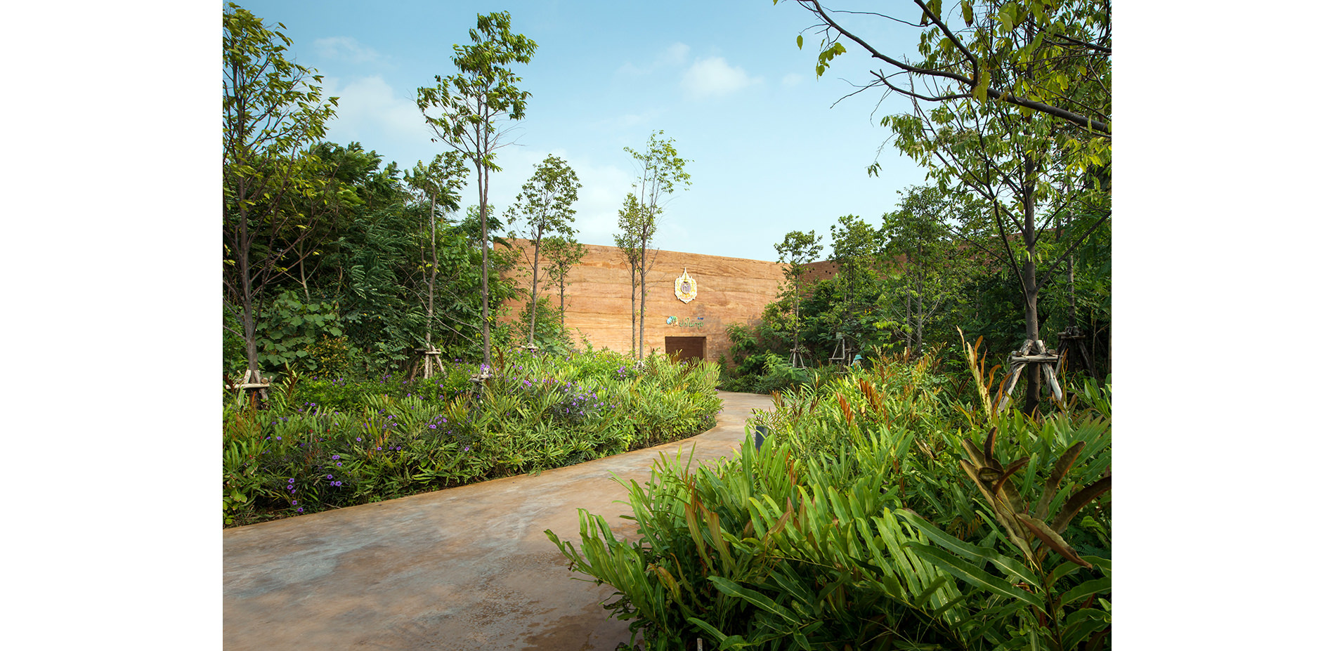 Entryway Into the Exhibition Site and Center