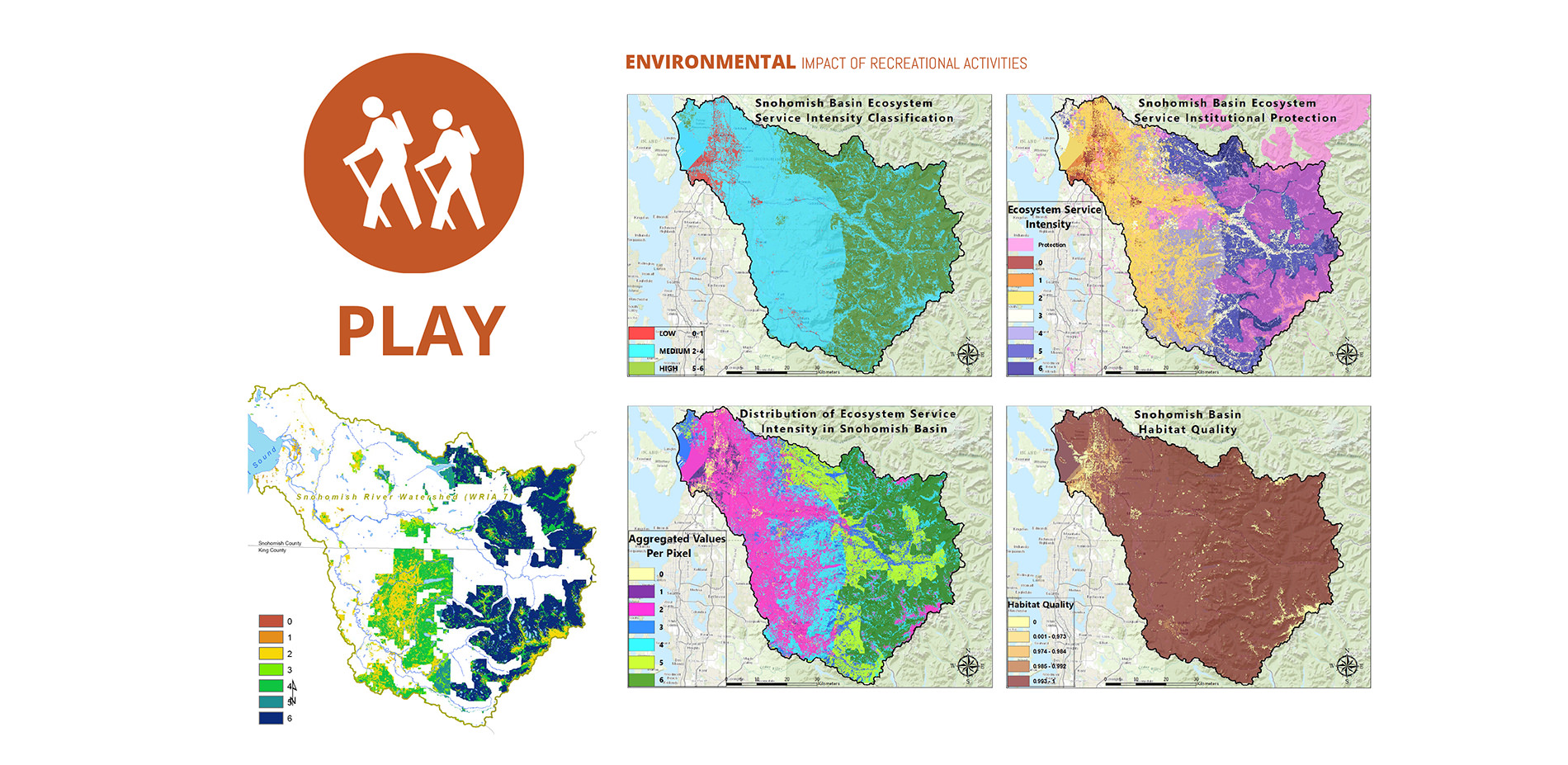 Environmental Impact of Recreational Activities Map