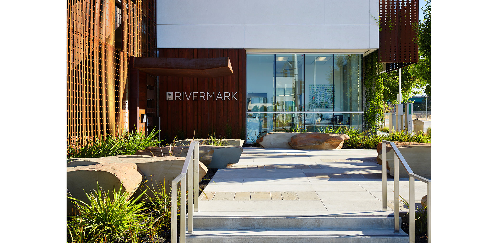 Entry Plaza Exterior