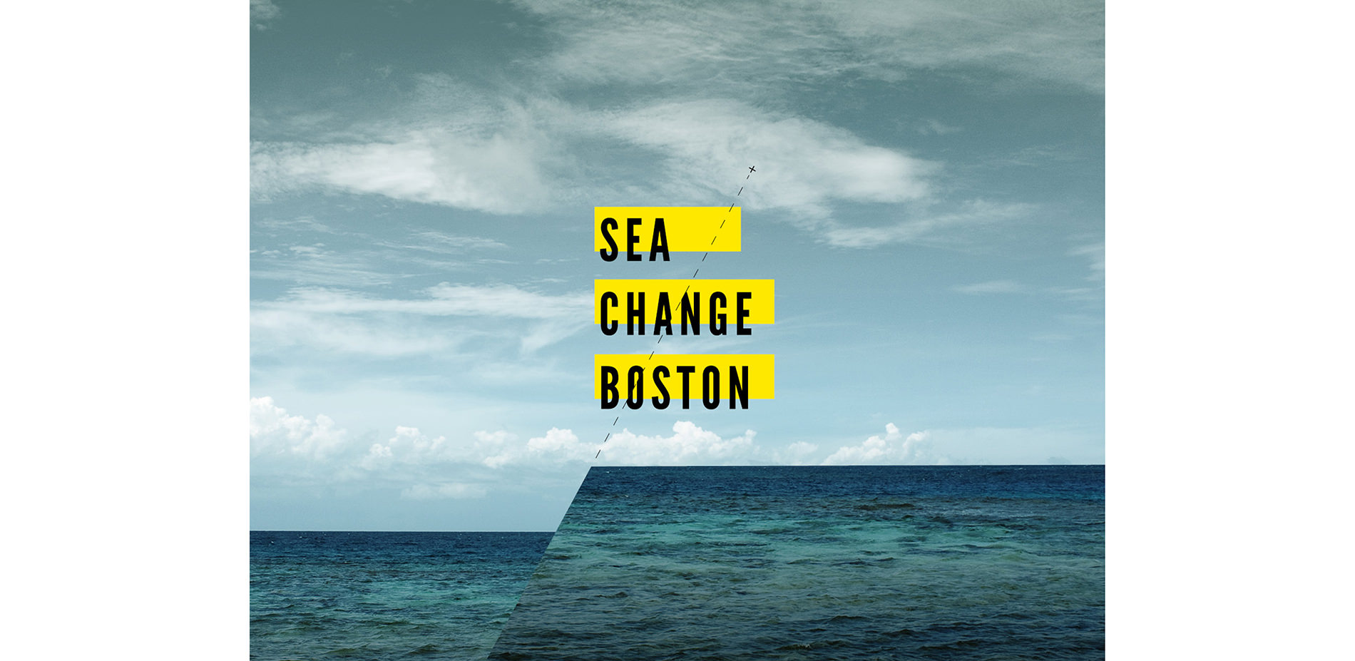 Sea Change Boston Title with Sea and Sky Image