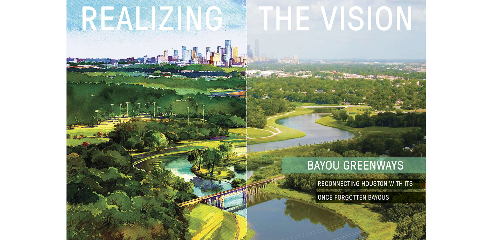 Bayou Greenways Illustration and Location Image