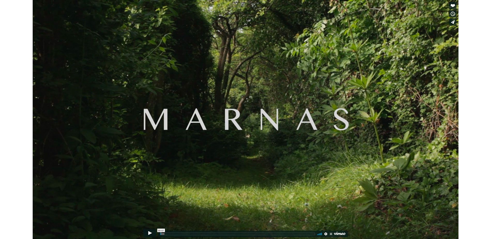 The 20-minute film, Marnas: A Journey in Space, Time, and Ideas,” embedded in the website, also has a life of its own. It premiered in Copenhagen in O…