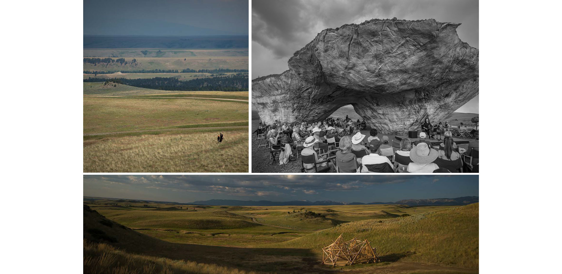 Tippet Rise was envisioned as a place where music, art, and nature are experienced simultaneously and without spectacle. The colossal scale is only su…