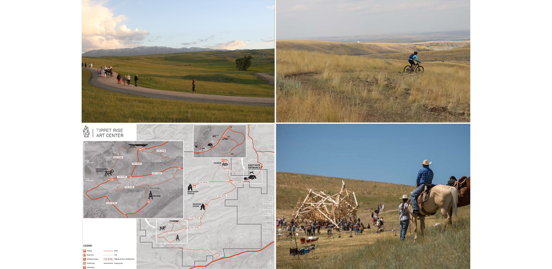 The distance between sculptures at Tippet Rise’s is measured in miles. In addition to an overall circulatory system, the landscape architect developed…
