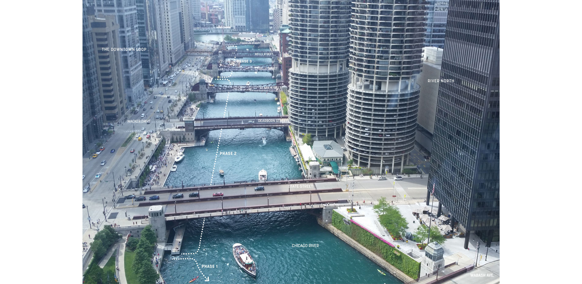 The segments completed in Phases 2 and 3, opened in 2015 and 2016, represent the culmination of a decades-long initiative to link the lakefront to the…