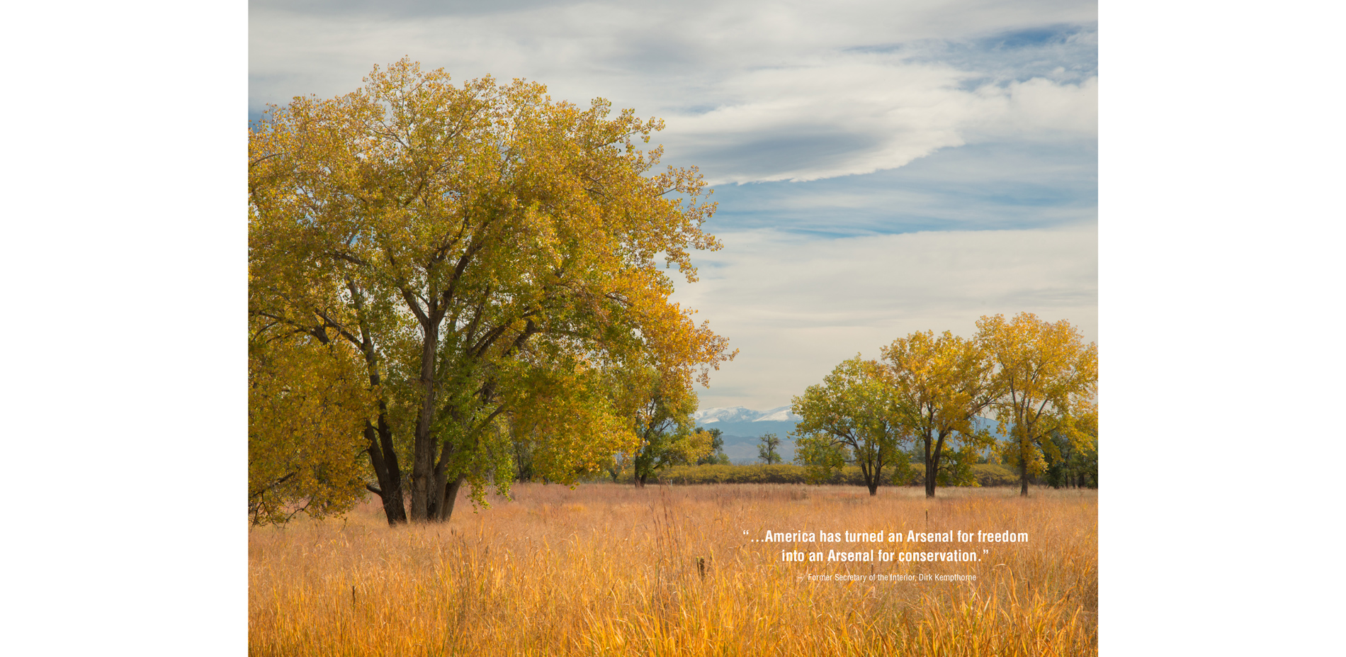 Recognizing the impact caused by encroaching development, the team shifted away from a concept which “recreated” the shortgrass prairie. Alternatively…