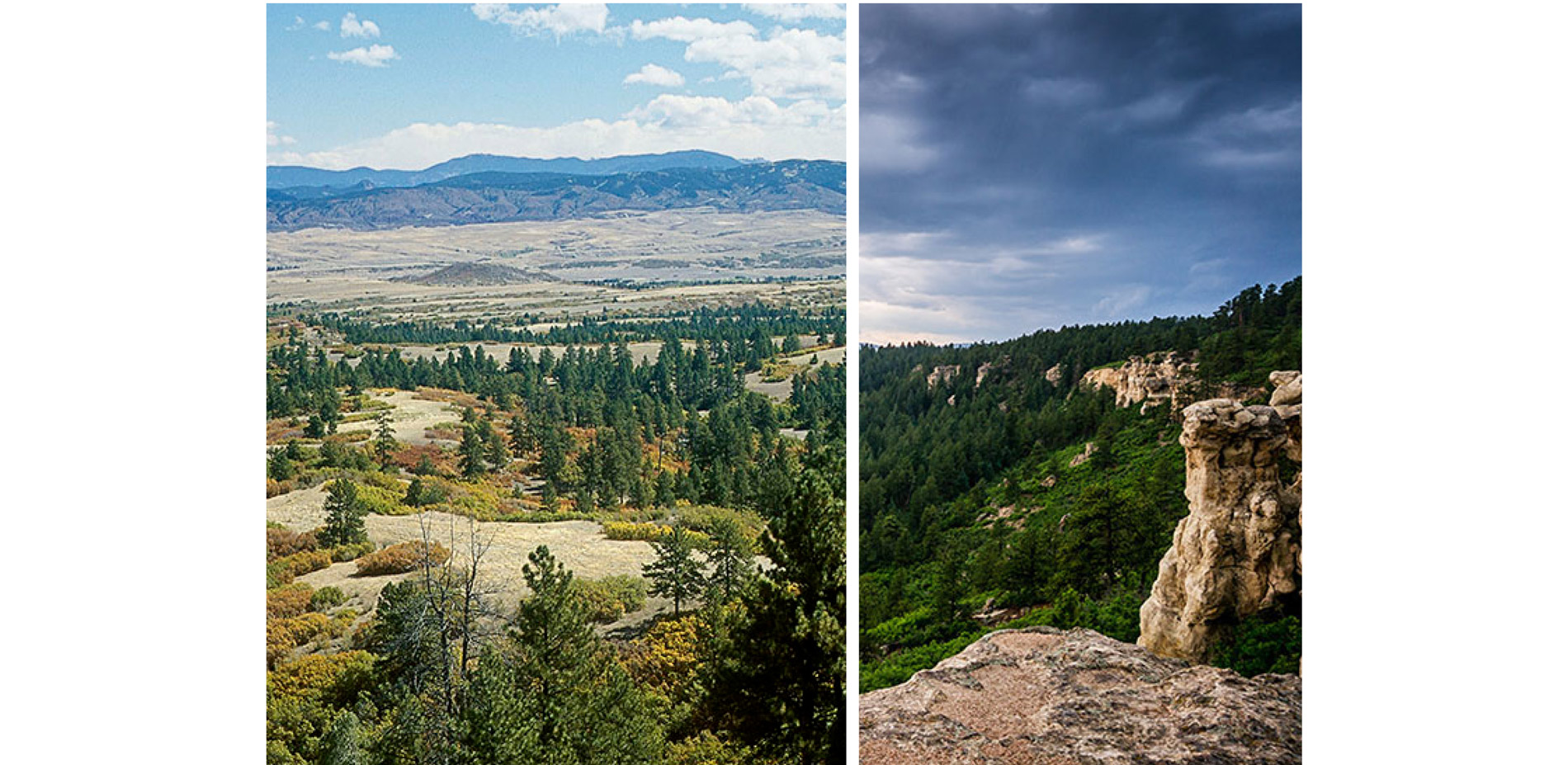 The vision of continuous scenic vistas from the eastern prairies to the mountainous landscape of the Front Range, combined with abundant public recrea…