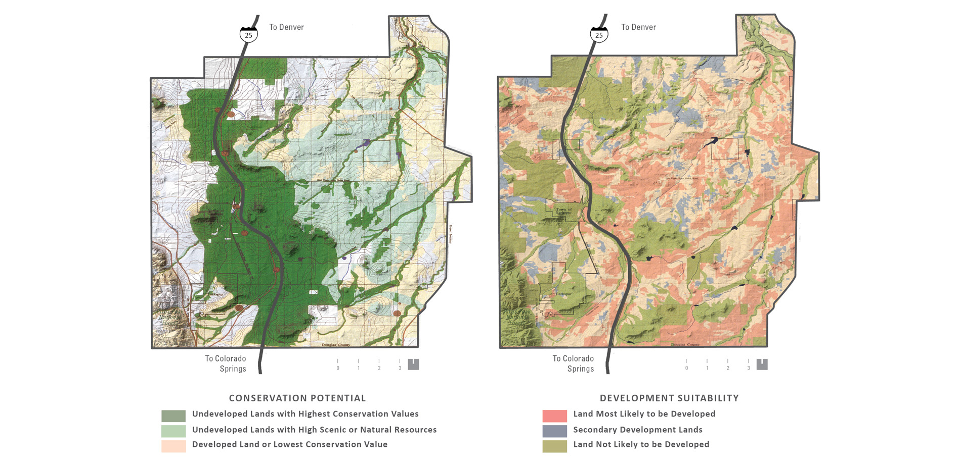 It is possible to plan for future development by defining conservation and natural resource values first and then establishing locations for building …