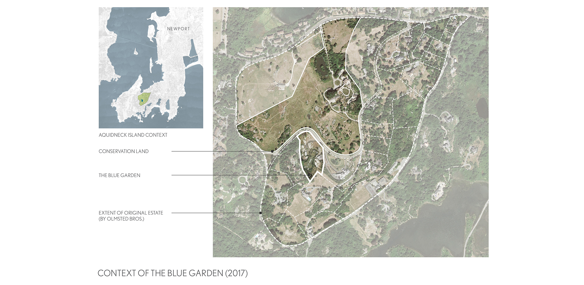 Rural conservation land, originally part of the James’s estate, extends beyond The Blue Garden, thereby preserving the garden’s original northerly and…