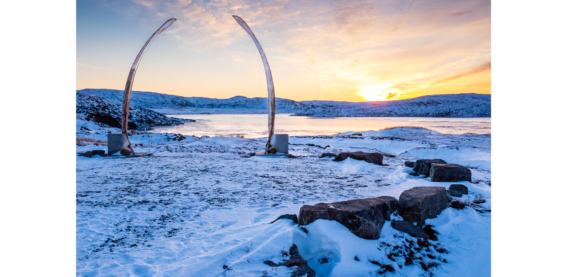 Iqaluit’s sacred space, where the arctic landscape and its peoples are remembered and celebrated…