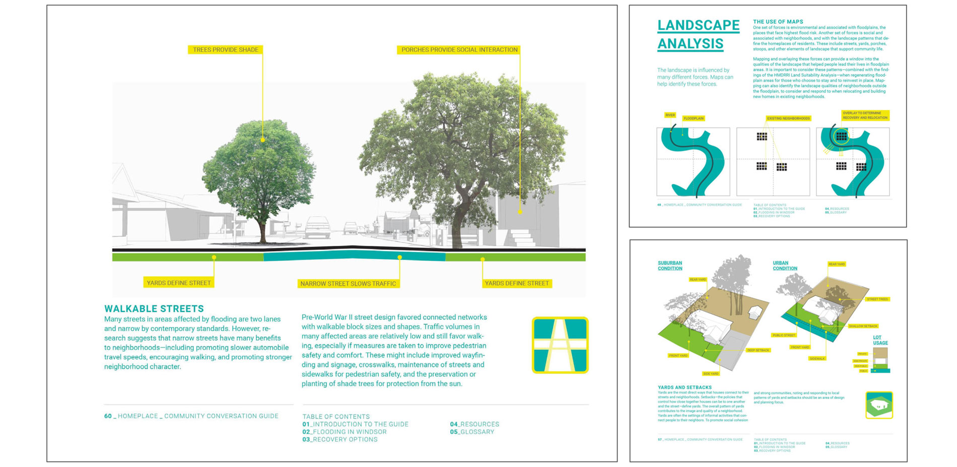 At the scale of the community landscape, the design focuses on how rebuilding might activate the community socially, economically, environmentally.…