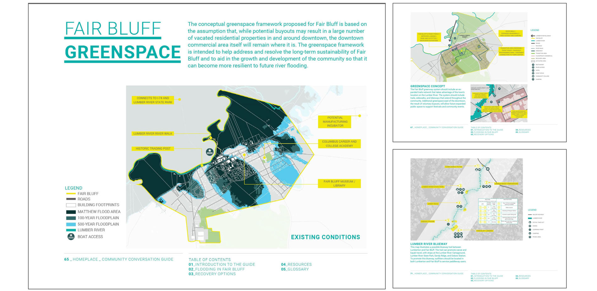 At the scale of the community landscape, the design focuses on how rebuilding might activate the community socially, economically, environmentally.…