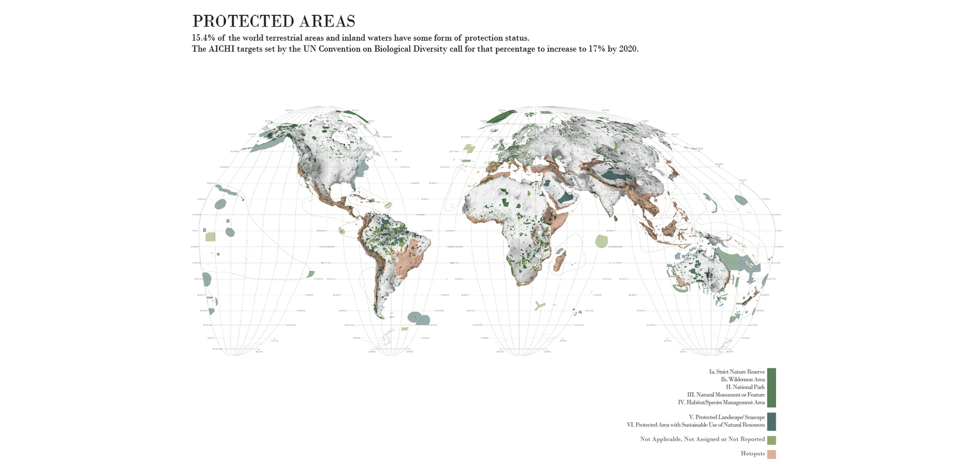 The world's protected areas - currently 15.4 % of global terrestrial area. …