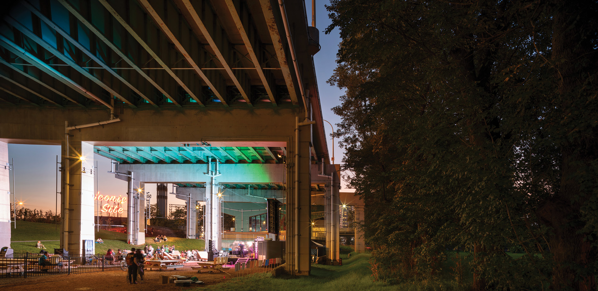 Sunset Under the Gardiner