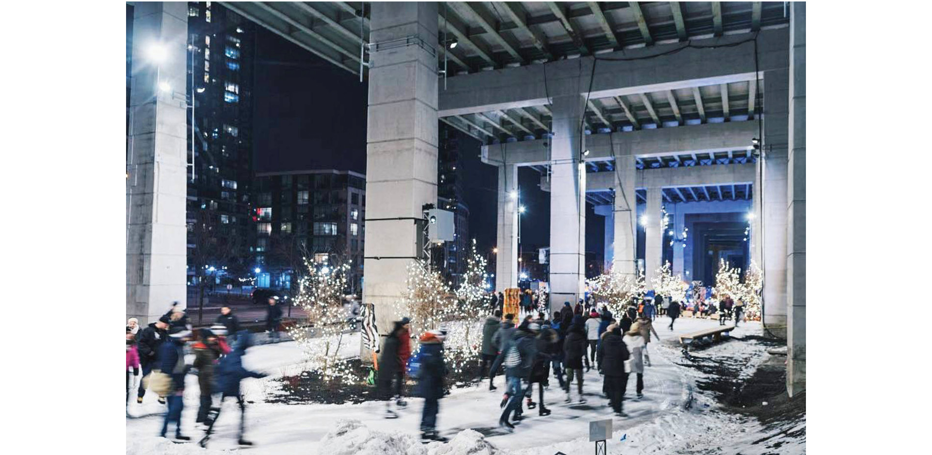 Winter Skating Trail 